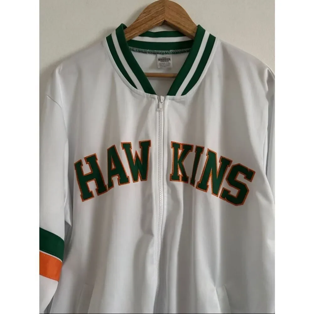 Stranger Things Hawkin's High School Varsity Jacket EUC